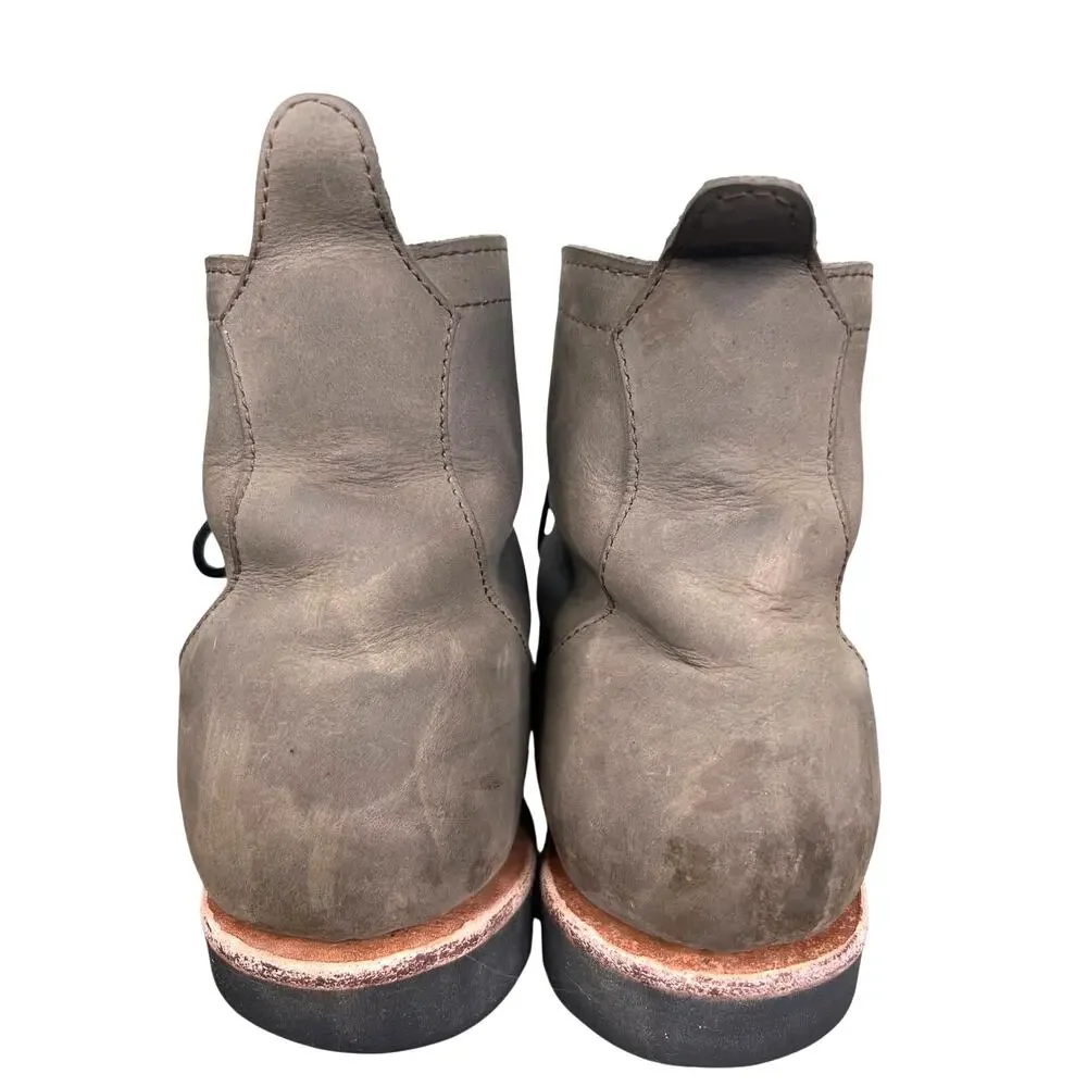 Origin Maine Men’s Coronado 6 Taupe Leather Vibram Sole Boot Size US 10.5 D